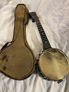 Antique Slingerland Maybell Mini Banjo Banjolele Banjolin