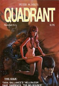 Malibu Comics Peter Hsu's Quadrant Comic Book #6 (1984) High Grade/Unread