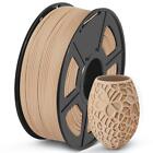 SUNLU Wood PLA 3D Printer Filament 1.75mm 1KG Wood fibers for 0.04mm Nozzles