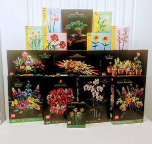 LEGO Flowers: Creator/ Icons/ Botanical Collection: Custom Lot / Choose Sets