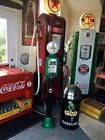 Vintage Eco  Air Meter Gas Oil POLLY GAS Restored  With LightS GAS PUMP