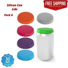 Silicone Soda Can Lids – Can Covers – Can Caps – Can Topper Can Saver 6-Pack