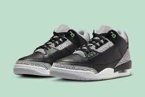 Nike Air Jordan 3 Retro Green Glow Black CT8532-031 Men’s or GS Shoes NEW