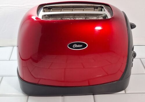 Oster 2 Slice Metallic Red Variable Browning Toaster sunbeam products TSSTTRJB2R