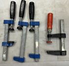 New ListingLot Of 4 Bar Clamps Woodworking Clamp Lot Rockler And Other