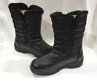 Totes Women's Jennifer Black Waterproof Winter Boots - Size 7/8/9/10 NWB WIDE
