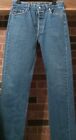 vtg 501 mens Levi's 34x34 button-fly 80's blue jeans {red tag} 🇺🇸 USA