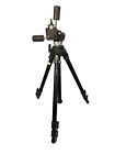MANFROTTO 055 Tripod w/ 141RC Head BOGEN Grips Made in Italy 3221