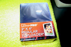 25 - Ultra Pro 3 X 4 Top Loader Card Holder for SPORTS CARDS & GAMING CARDS NEW