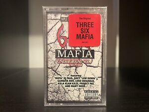 New ListingTHREE 6 Mafia - Underground Vol. 1 Cassette Tape Memphis Rap Rare 1999 NEW