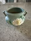 Vintage 1940's Roseville Water Lily Jardiniere 663-4