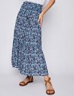 Womens Skirts - Maxi - Summer - Blue - A Line - Smart Casual Fashion | MILLERS