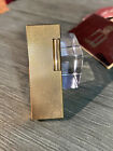 VINTAGE DUNHILL LIGHTER IN ORIGINAL CASE WITH EXTRA FLINTS AND CARE BOOKLET &
