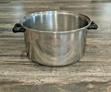 Vintage Lo-Heet Vollrath Stainless Steel Ware 6 Qt Stock Soup Pot No Lid