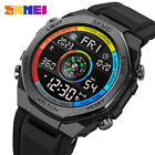 SKMEI Men Watch Compass Pedometer Calories Sport Watch LED Digital Wristwatch