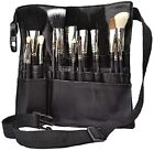 Hotrose 22 Pockets Professional Cosmetic Makeup Brush Bag with Artist Belt Strap