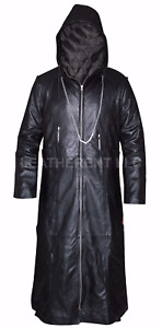 Men's Kingdom Hearts Organization Xiii Enigma Casual Style Trench Coat