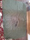 Usgi poncho liner with aftermarket poncho od green