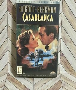 New ListingCasablanca (VHS, 1992) New In Sealed Package. Bogart, Bergman, Classic Movie Set