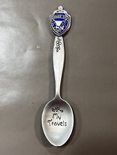 3 1/2” Pewter Hoover Dam Nevada Souvenir Spoon By Fort