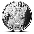 2023 1 oz Ghana Leopard Silver Coin (BU)