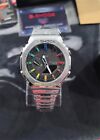 Casio G-Shock Tough Solar color&blackDial Full Metal Ion Plated Watch GMB2100