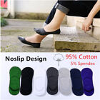 Men Invisible No Show Nonslip Loafer Low Cut Solid Cotton Boat Summer Socks