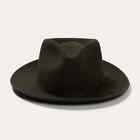 Stetson® Stratoliner Fedora Sage Felt Hat With Free Hat Brush
