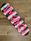 RARE Deathwish Jim Greco Gang Name Credo Hammer Skateboard Deck Pink White Black