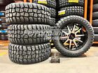 20x10 Ion 143 Black Machined 6x135 Wheel and Tire Package 33x12.50r20 Ford F150