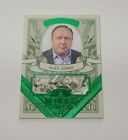2022 Leaf Decision 2023 Update Alex Jones Money Card Green Foil 7/10 INFOWARS