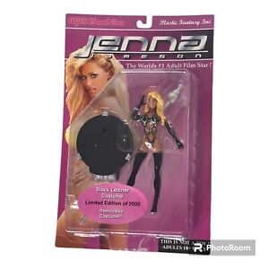 2001 Jenna Jameson Plastic Fantasy Figure Black Leather Costume Limited /2000