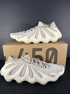 Size 10.5 - adidas Yeezy 450 Cloud White Used Mesh Upper OG Box Sneakers Shoes