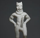 SATYR Faunus Faun Phallus Nude Male Greek Handmade Statue Sculpture 7.85 in
