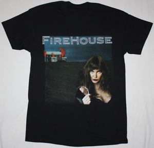 FireHouse Band Music For Lovers Black T-Shirt Cotton Full Size