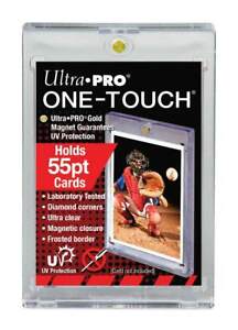 ULTRA PRO 55PT UV One Touch Magnetic Holder-THICK CARDS or Relic cards
