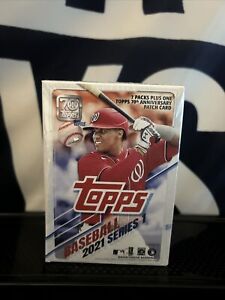 2021 Topps MLB Series 1 Baseball Trading Card Blaster Box Factory Sealed New