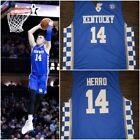 Throwback Tyler Herro Kentucky Wildcats Blue Mens XL Basketball Jersey
