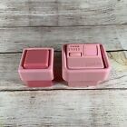 Vintage 1977 Barbie Dream House Furniture Pink Computer Stand & End Table