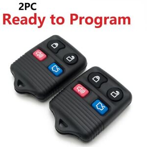 2 For 2000 2001 2002 2003 2004 FORD Mustang Taurus Excursion Car Remote Key FOB