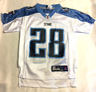 Reebok NFL On Field Tennessee Titans Official Jersey Youth S Chris Johnson # 28