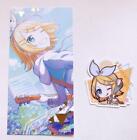 New ListingKagamine Rin Project Sekai Foil Stamp Illustration Card Seal Anime Goods