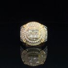 10K Yellow Gold with 2.33ct Natural Diamond Mens Ring ALRM002