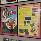 FRAMED Retro 1991 Yoshi NES Video Game Wall Art