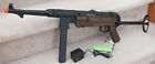 German MP40 Style Metal Gearbox Auto Electric Airsoft Gun Brown