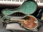 Gibson style A mandolin handmade in USA 1917 in excellent condition with case