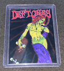 Deftones Mini Concert Poster Card in toploader memorabilia cd