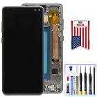 NEW OLED LCD Display Touch Screen Digitizer Frame For Samsung Galaxy S10+ Plus