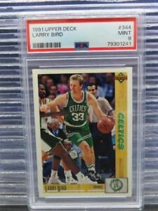 New Listing1991 Upper Deck Larry Bird PSA 9 #344 Celtics