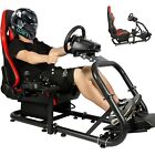 Hottoby Racing Sim Cockpit with Gaming Seat Fit Logitech G29 G920 G923 GPRO T300